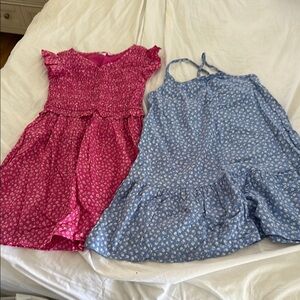 Pink and Blue Floral GAP Dresses